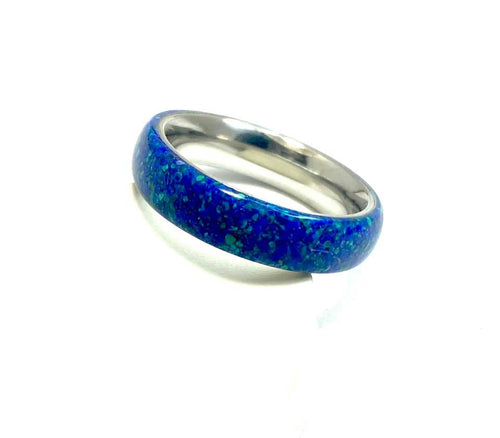 Mineral Ring | Pure Azurite Ring